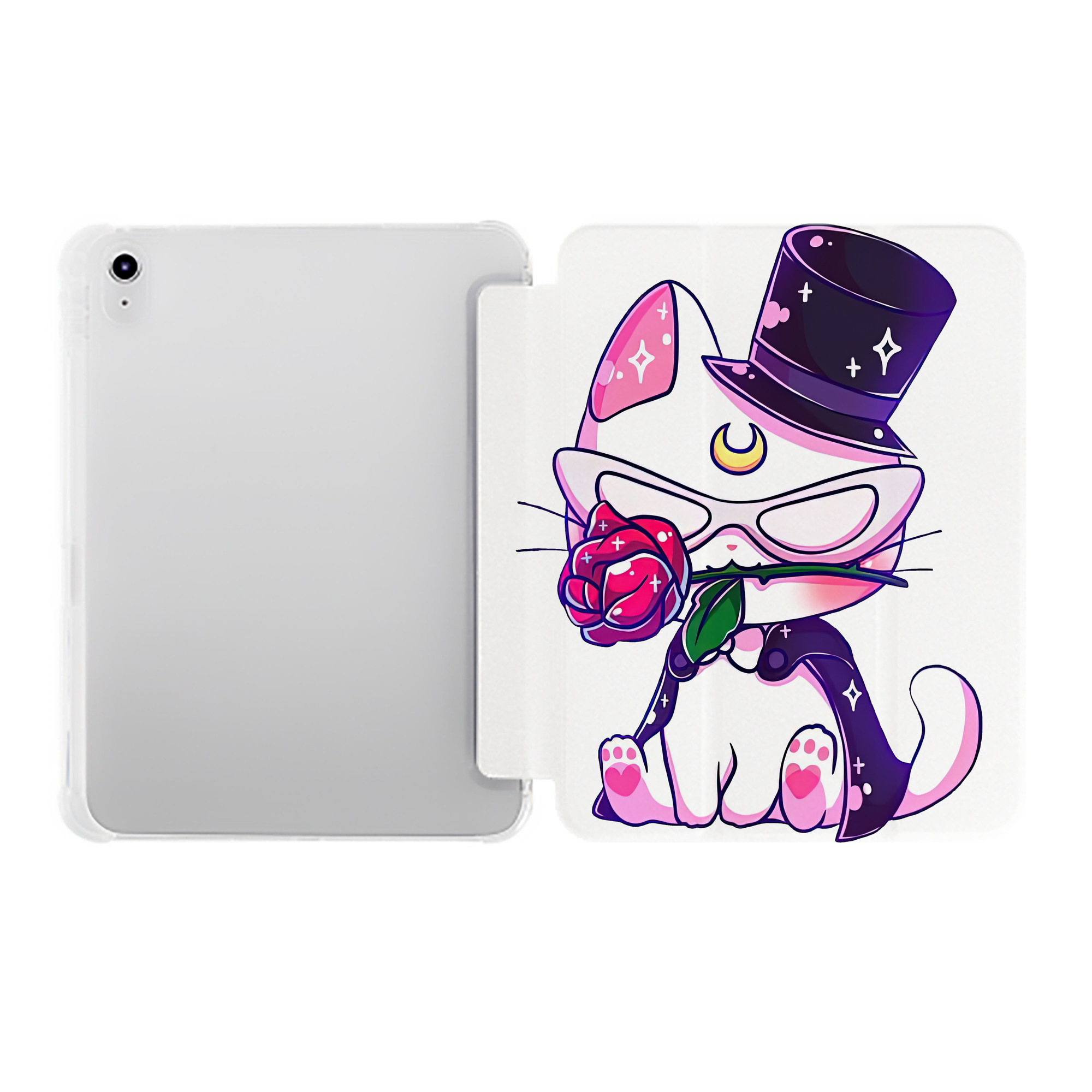（画像用） 美少女戦士セーラームーン Sailor Moon IPad ケース ペン収納付き 三つ折りスタンド PUレザー×シリコン 対応機種9.5/10.5/10.9インチ